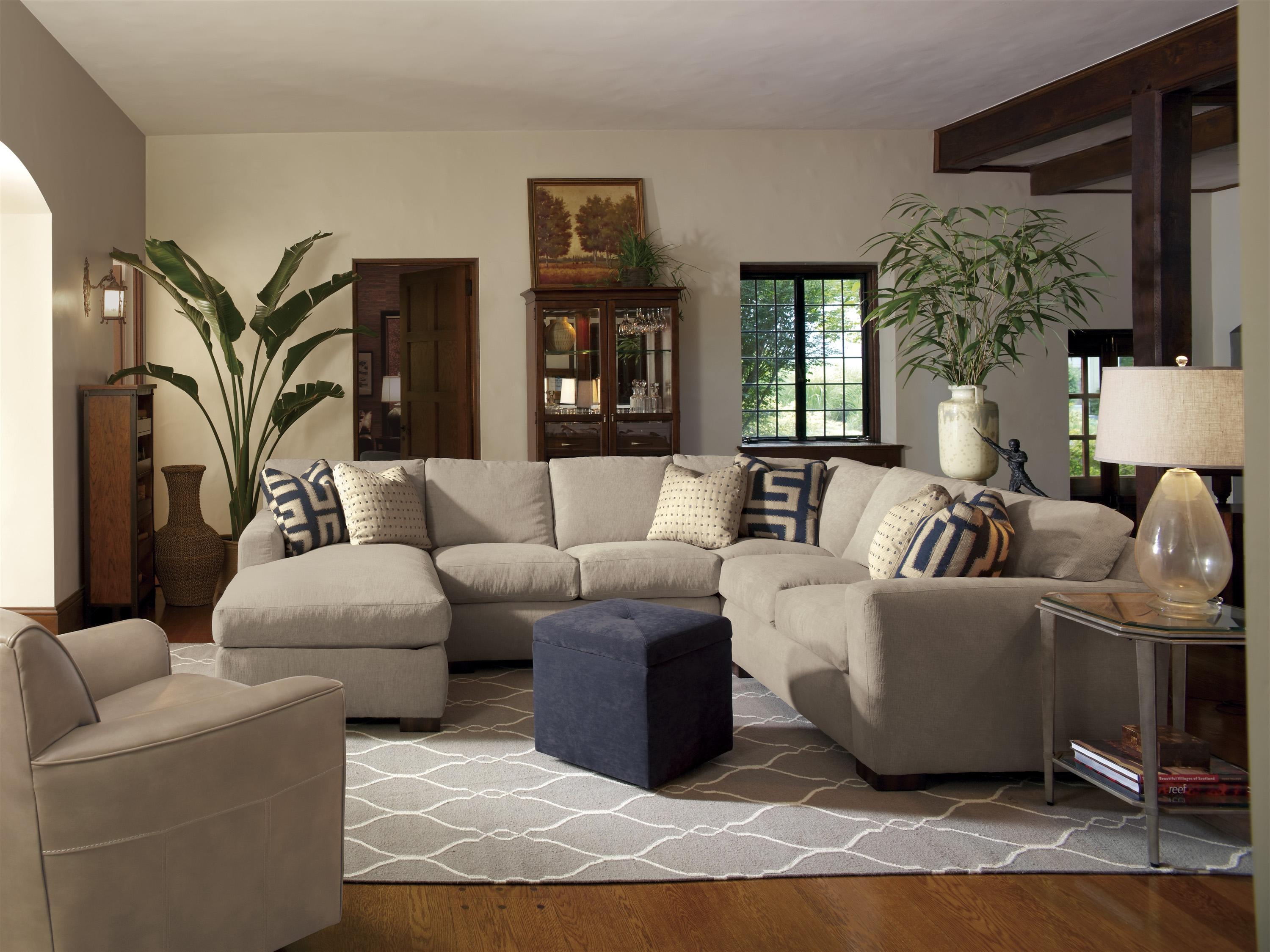 Flexsteel Bryant 7399 10x1 x1 Stationary Living Room Group